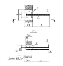 Крепления к кирпичным стенам