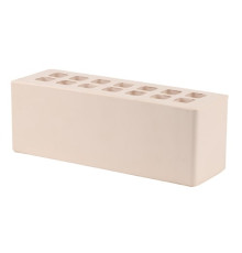 Облицовочный силикатный пустотелый гладкий еврокирпич