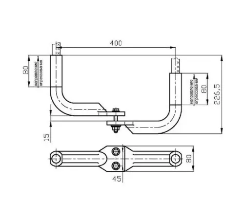 Аппаратные зажимы типа 2А2А для ЛЭП в Молодечно
