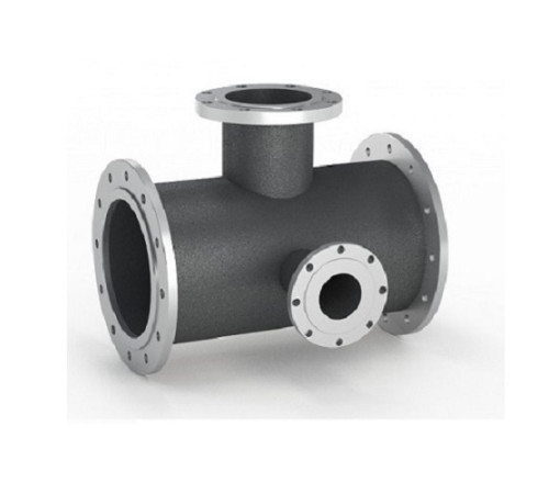 Тройники фланцевые с пожарной подставкой чугунные в Молодечно