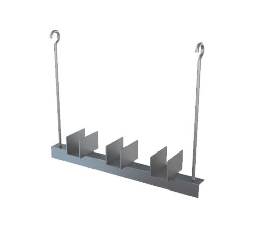 Подвески трех труб с изоляцией в Молодечно