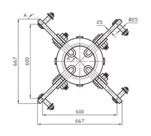 Коромысла лучевые типа КЛ в Молодечно для ЛЭП