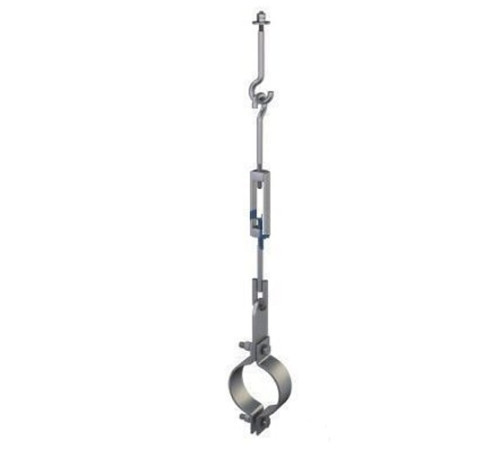 Подвески одной трубы на тяге в Молодечно для трубопроводов