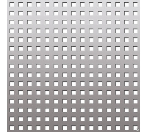 Перфорированные листы Qg с квадратными отверстиями 1х2м в Молодечно
