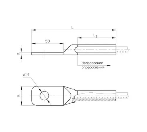 Аппаратные зажимы типа А1М в Молодечно для ЛЭП