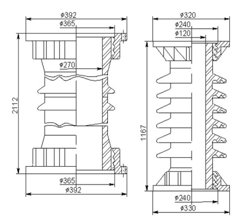 Армированные покрышки ПВМО для выключателей в Молодечно