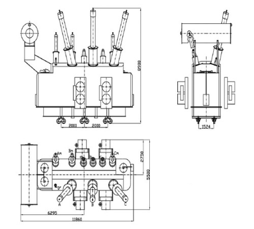 Силовые автотрансформаторы 220-500 кВ в Молодечно