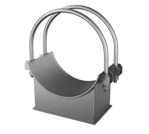 Двуххомутовые скользящие опоры для труб в Молодечно