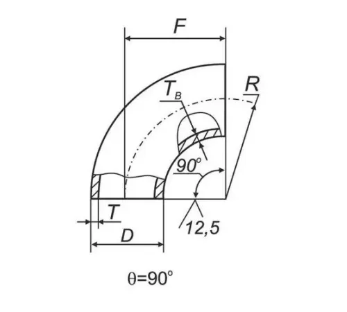 Отводы 90° в ВУС изоляции в Молодечно