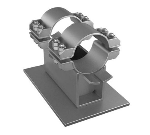 Хомутовые направляющие опоры для труб в Молодечно