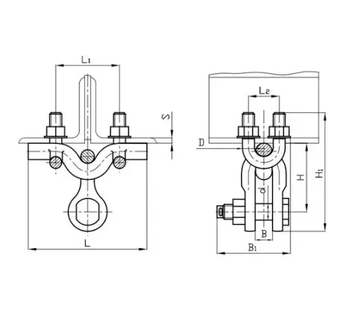 Узлы крепления типа КГ для ЛЭП в Молодечно