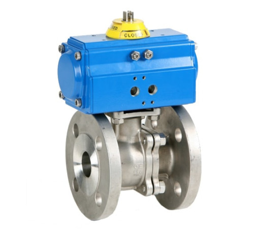 Шаровые фланцевые краны с приводом в Молодечно для юрлиц