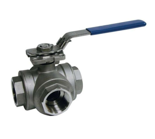 Трехходовые шаровые муфтовые краны AISI в Молодечно