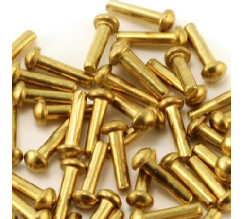 Латунные заклепки с полукруглой головкой в Молодечно