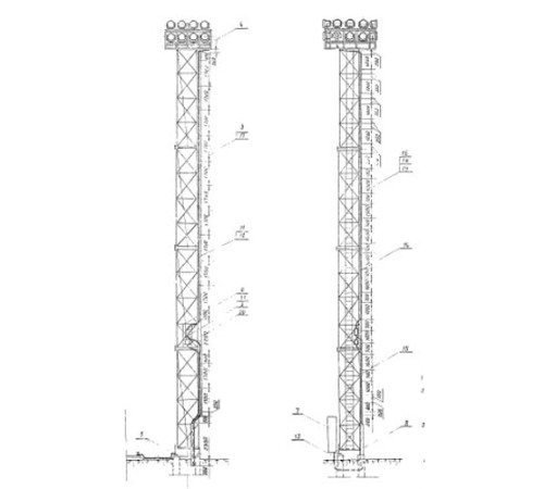 Мачты осветительные в Молодечно для юридических лиц