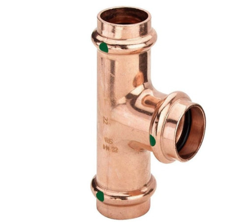 Медные пресс тройники в Молодечно для трубопроводов