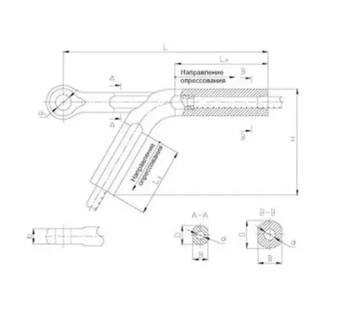 Натяжные прессуемые зажимы НАСУС в Молодечно