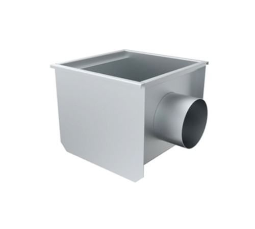 Нержавеющие трапы прямоугольные с горизонтальным выпуском в Молодечно