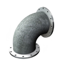 Стальной фланцевый отвод