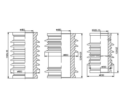 Покрышки для трансформаторов напряжения 110 кВ в Молодечно