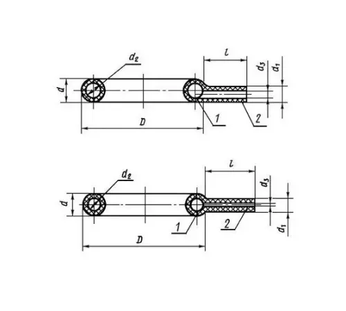 Резинотканевые прокладки полые круглого сечения в Молодечно