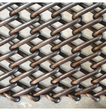 Плетеная двойная транспортерная сетка Тип-2