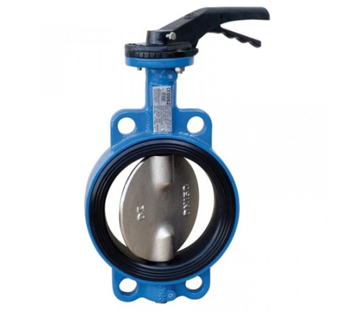 Штампосварные поворотные затворы с резиновым уплотнителем в Молодечно