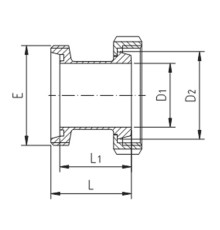Соединительная часть GK