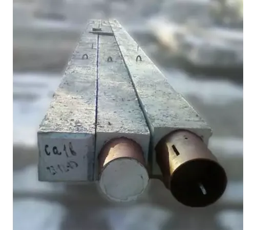 Сваи квадратного сечения с круглой полостью в Молодечно