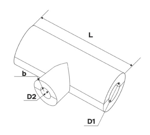 Теплоизоляционные переходные тройники в Молодечно