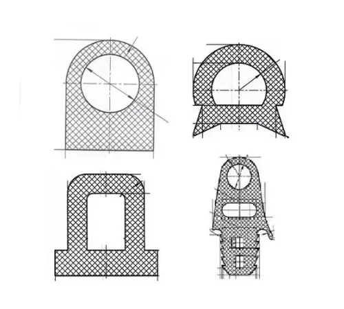 Термостойкие силиконовые профили в Молодечно для юрлиц