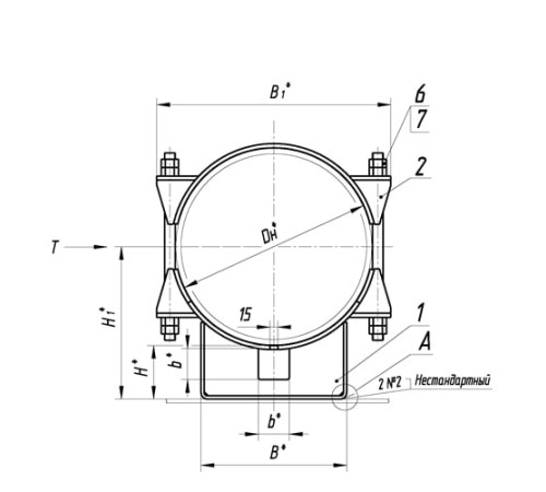 Опоры ТПР.05.15(1).00.000 в Молодечно для трубопроводов