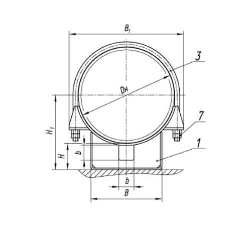 Опоры ТПР.05.29.00.000 для трубопроводов в Молодечно