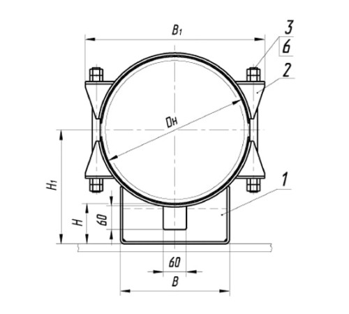 Опоры ТПР.06.34 для трубопроводов в Молодечно и Беларуси