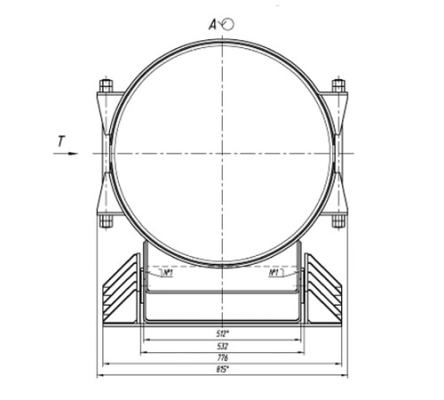Опоры ТПР.08.13.00.000 в Молодечно для трубопроводов