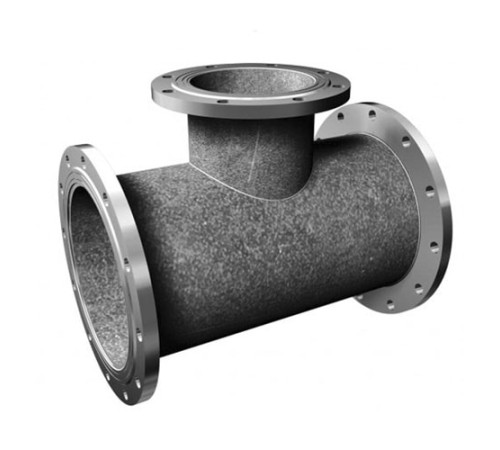 Стальные фланцевые тройники в Молодечно для трубопроводов