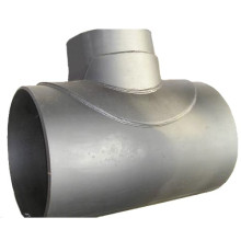 Штампосварной тройник с накладкой ТШСН