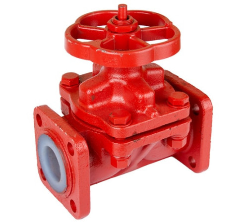 Запорные мембранные футерованные вентили-клапаны в Молодечно